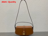 Celine Clutch On Strap Tabou in Tan Smooth Calfskin Replica