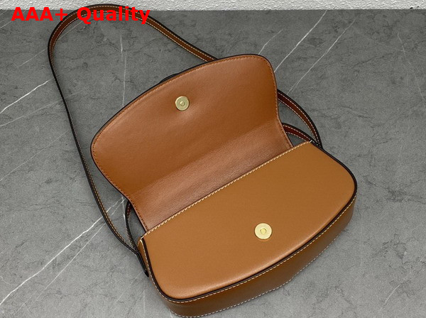 Celine Clutch On Strap Tabou in Tan Smooth Calfskin Replica