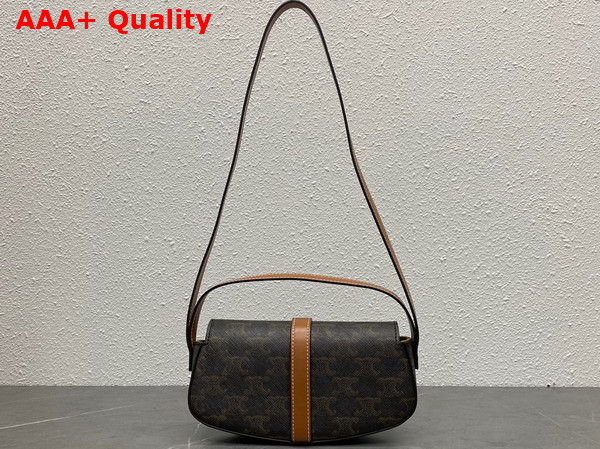 Celine Clutch On Strap Tabou in Triomphe Canvas Replica