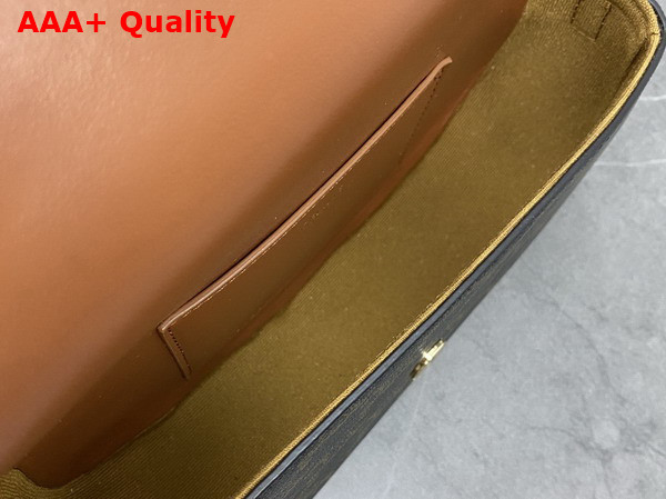 Celine Clutch On Strap Tabou in Triomphe Canvas Replica