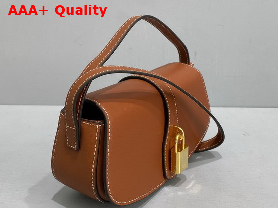 Celine Clutch On Strap in Smooth Calfskin Tan Replica