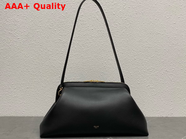 Celine Doctors Pouch in Black Supple Natural Calfskin Replica