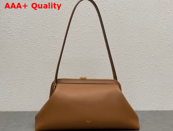 Celine Doctors Pouch in Tan Supple Natural Calfskin Replica