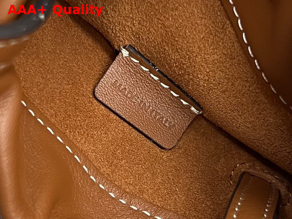Celine Drawstring Phone Pouch Cuir Triomphe in Smooth Lambskin Tan Replica