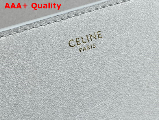 Celine Folco Cuir Triomphe in Smooth Calfskin Ivory Replica