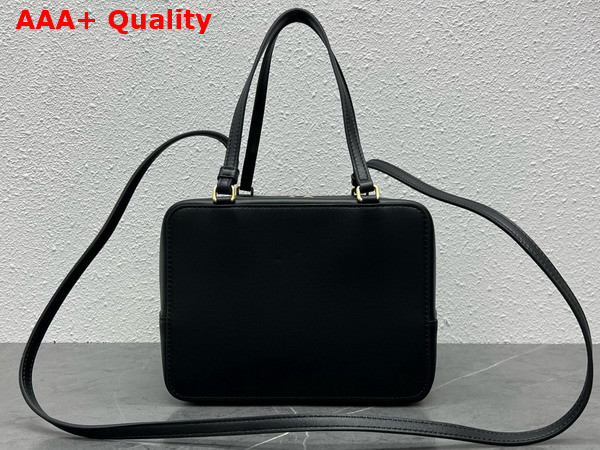 Celine Folded Cube Bag in Black Smooth Calfskin Replica