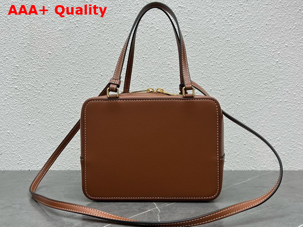 Celine Folded Cube Bag in Tan Smooth Calfskin Replica