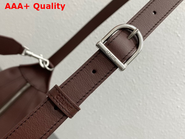 Celine Large Strap Romy in Chestnut Supple Calfskin Replica