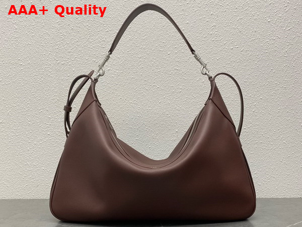 Celine Large Strap Romy in Chestnut Supple Calfskin Replica