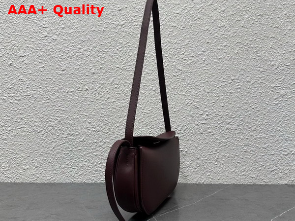 Celine Little Hot Dog in Syrah Natural Calfskin Replica