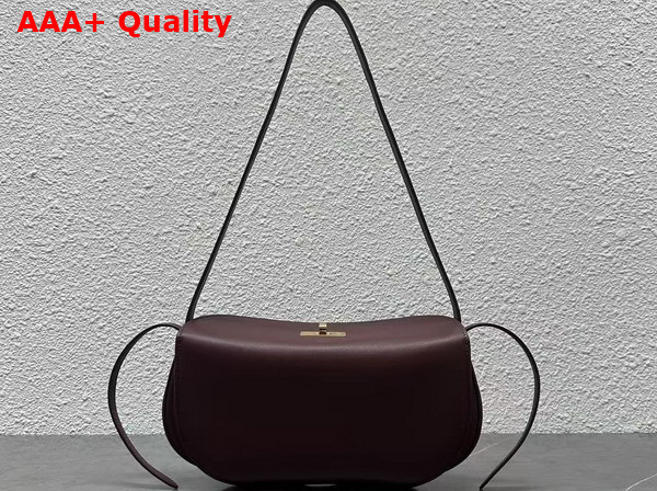 Celine Little Hot Dog in Syrah Natural Calfskin Replica