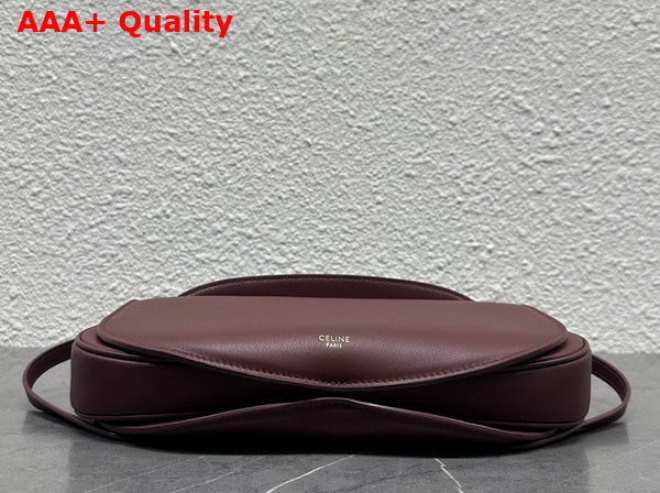 Celine Little Hot Dog in Syrah Natural Calfskin Replica
