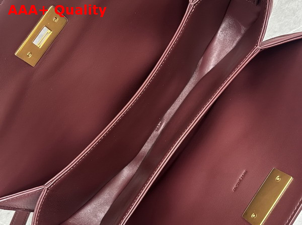 Celine Little Hot Dog in Syrah Natural Calfskin Replica