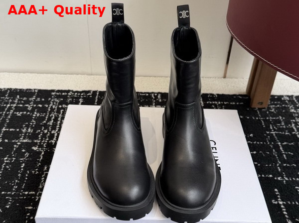 Celine Margaret Boot in Black Calfskin Replica