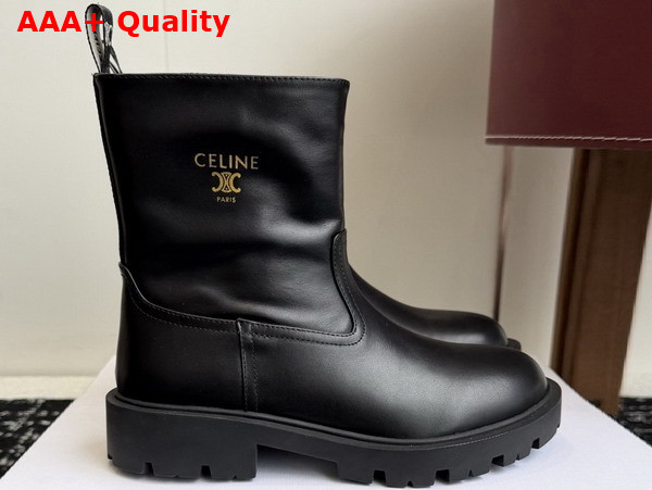 Celine Margaret Boot in Black Calfskin Replica