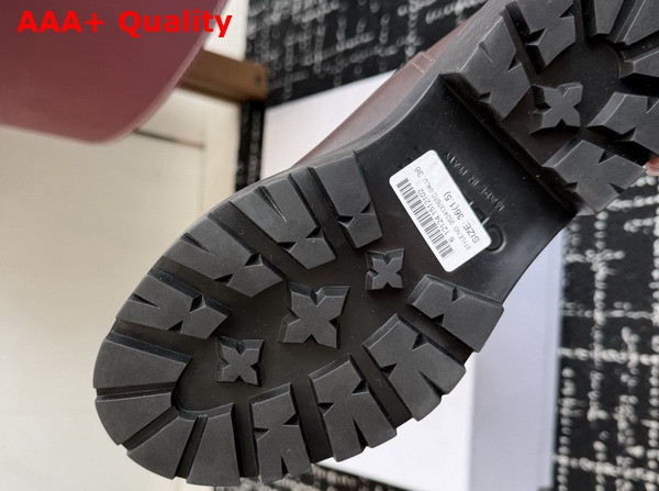 Celine Margaret Boot in Dark Brown Calfskin Replica