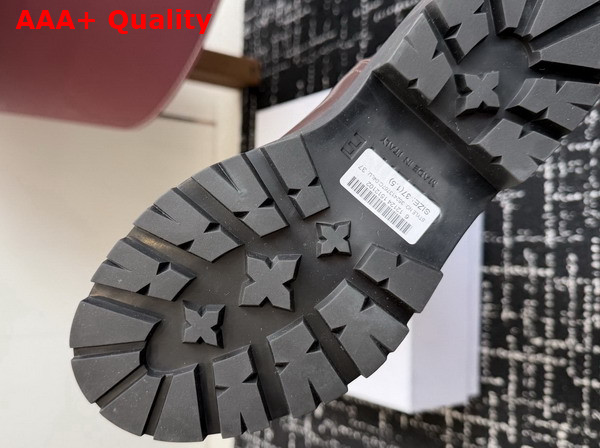 Celine Margaret High Boot in Calfskin Dark Brown Replica