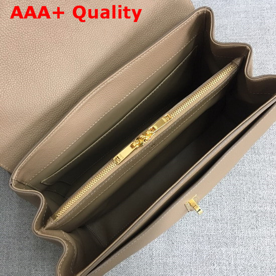 Celine Medium 16 Bag in Beige Grained Calfskin Replica
