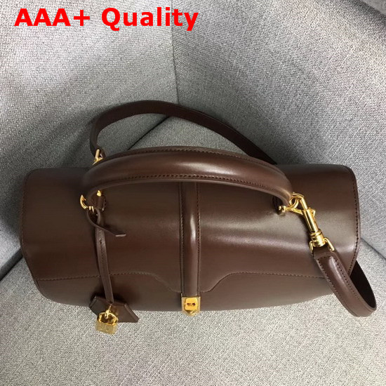 Celine Medium 16 Bag in Brown Satinated Calfskin Replica