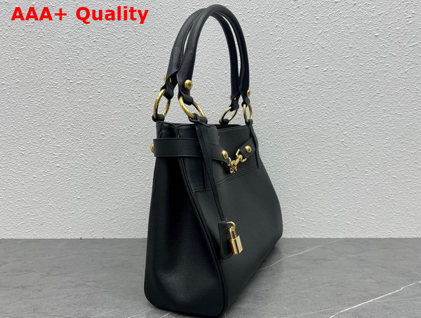 Celine Medium Annabel Bag in Black Supple Calfskin Replica
