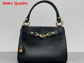 Celine Medium Annabel Bag in Black Supple Calfskin Replica