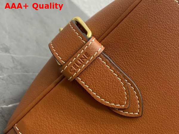 Celine Medium Appoline Bag in Tan Supple Calfskin Replica
