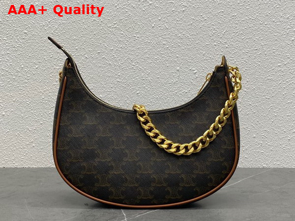 Celine Medium Ava Chain in Triomphe Canvas Replica