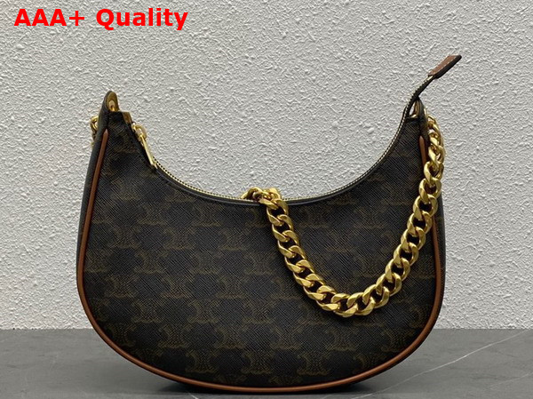 Celine Medium Ava Chain in Triomphe Canvas Replica