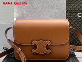 Celine Medium Bag Cuir Triomphe in Natural Calfskin Tan Replica