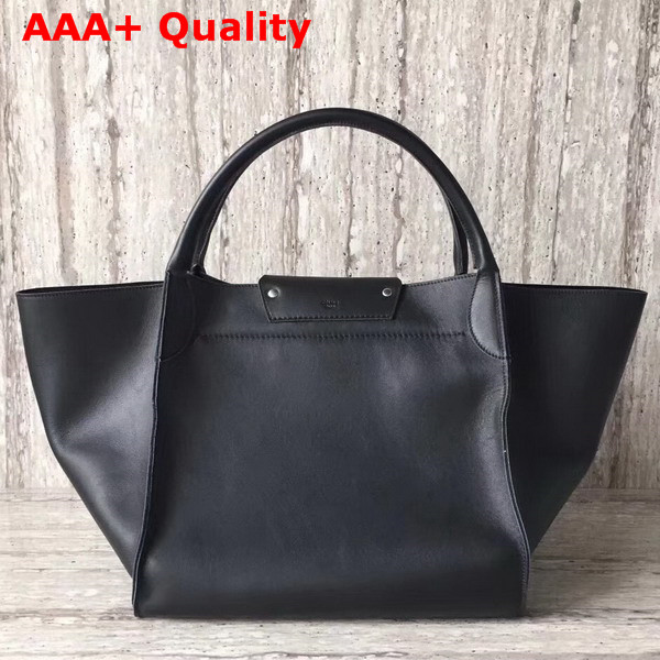 Celine Medium Big Bag in Black Smooth Calfskin Replica
