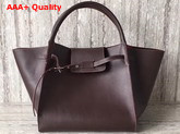 Celine Medium Big Bag in Burgundy Smooth Calfskin Replica