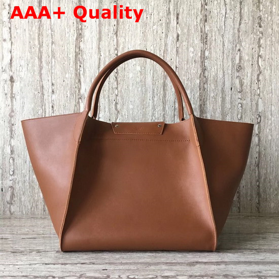 Celine Medium Big Bag in Tan Smooth Calfskin Replica