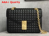 Celine Medium C Bag in Black Quilted Calfskin Replica