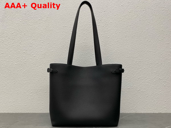Celine Medium Cabas Anais Cuir Triomphe in Grained Calfskin Black Replica