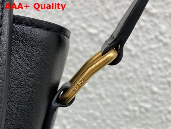 Celine Medium Camarat Bag in Black Natural Calfskin Replica