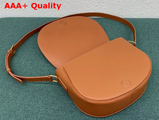 Celine Medium Camarat Bag in Tan Natural Calfskin Replica