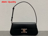 Celine Medium Celine Lola Bag in Black Shiny Calfskin Replica