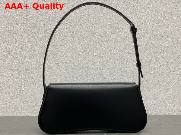 Celine Medium Celine Lola Bag in Black Shiny Calfskin Replica