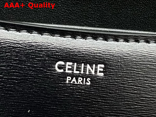 Celine Medium Celine Lola Bag in Black Shiny Calfskin Replica