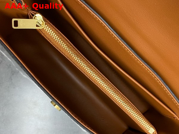 Celine Medium Celine Victoire Bag in Triomphe Canvas Tan Replica