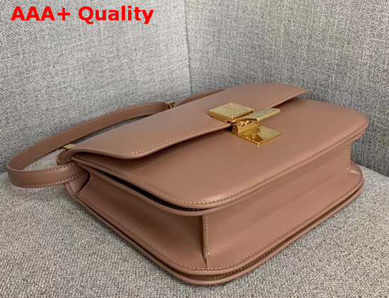 Celine Medium Classic Bag in Nude Box Calfskin Replica