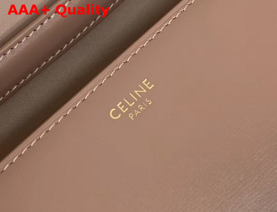Celine Medium Classic Bag in Nude Box Calfskin Replica