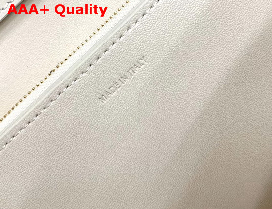 Celine Medium Classic Bag in White Box Calfskin Replica