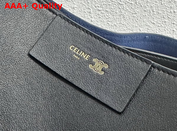 Celine Medium Cube Bag in Black Supple Calfskin Replica