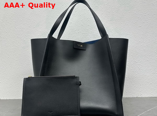 Celine Medium Cube Bag in Black Supple Calfskin Replica
