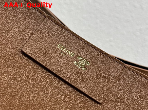 Celine Medium Cube Bag in Soft Tan Supple Calfskin Replica
