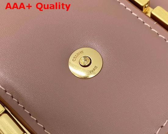 Celine Medium Maillon Triomphe Bag in Pink Natural Calfskin Replica