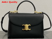 Celine Medium Nino Bag in Black Supple Calfskin Replica