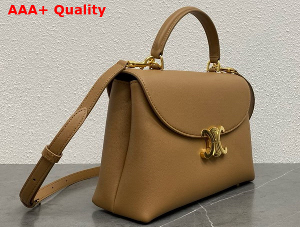 Celine Medium Nino Bag in Bronze Supple Calfskin Replica