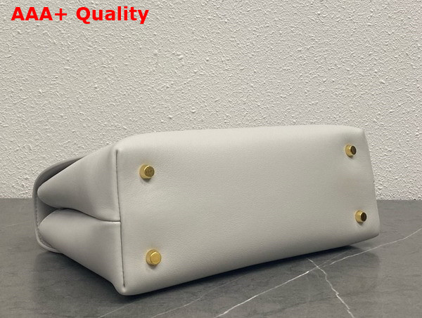Celine Medium Nino Bag in Cloudy Grey Supple Calfskin Replica